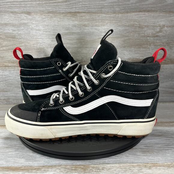 Vans Men's Sk8-Hi MTE-2 Black Suede High Top Sneaker Skater Shoes Size 11 - Picture 8 of 9
